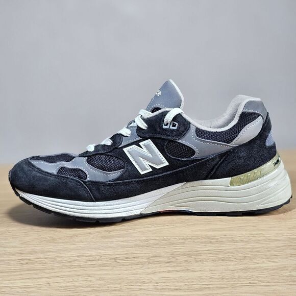New Balance 992 Made In USA Black Grey Men\'s 10 Suede Discontinued KITH Concepts main image 15